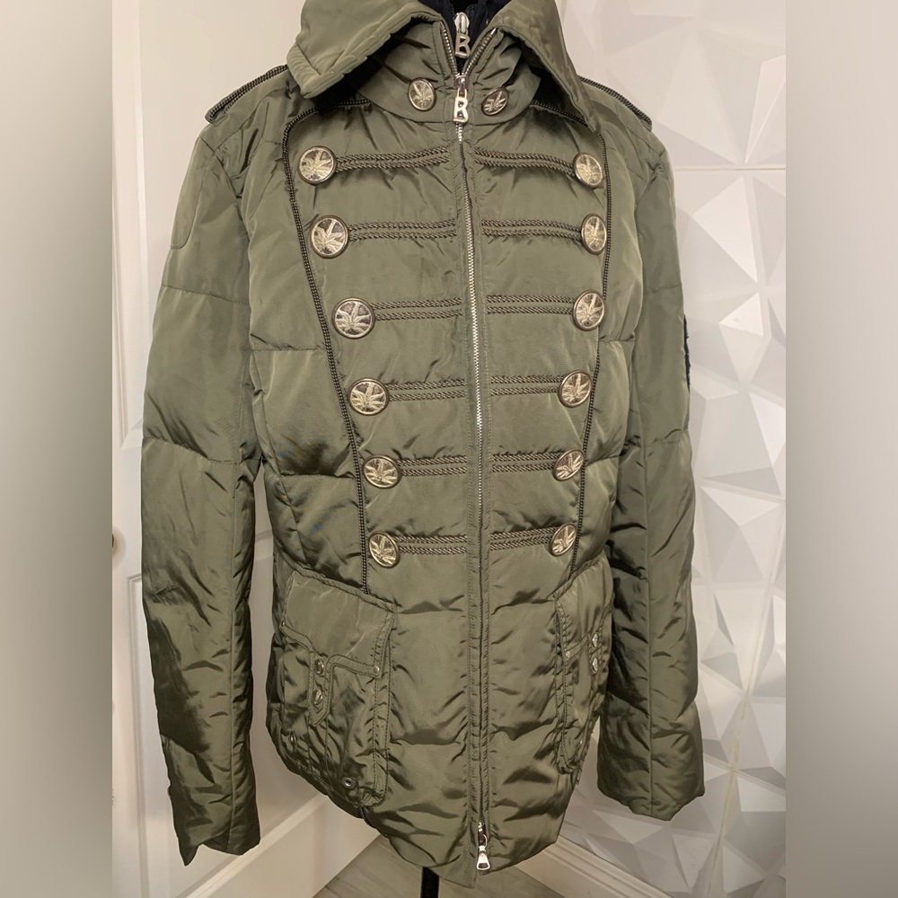 Bogner Women's Olive Green Puffer Jacket
